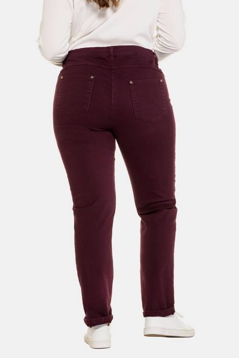 Color-Jeans, 5-Pocket, Stretchdenim, gerader Schnitt