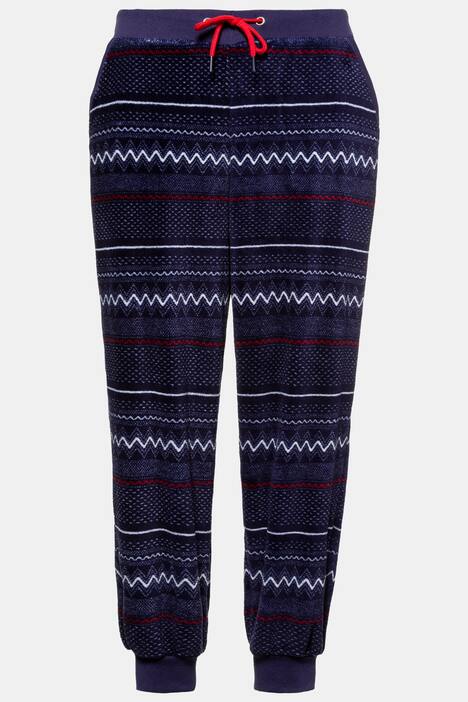Homewear-Hose, gemustert, kuschelweich