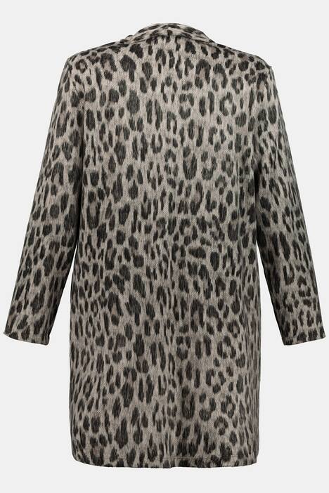 Jerseyjacke, Leo-Design, kuschelweich, selection