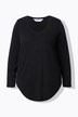 T-shirt, manches longues, base arrondie