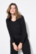 T-shirt, manches longues, base arrondie