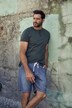 JP1880 Henley, Basic, Knopfleiste, Halbarm, bis 7 XL
