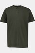 JP1880 Henley, Basic, Knopfleiste, Halbarm, bis 7 XL