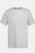 JP1880 Henley, Basic, Knopfleiste, Halbarm, bis 7 XL