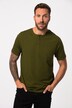 JP1880 Henley, Basic, Knopfleiste, Halbarm, bis 7 XL