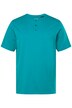 Henley tričko, kolekce Basic, knoflíková léga, krátké rukávy