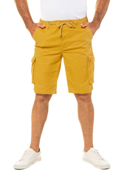 Cargo bermudy, FLEXNAMIC®, 6 kapes, volný střih do velikosit 70