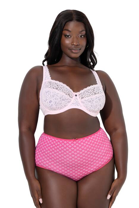 Podprsenka s kosticemi, květovaná krajka, plná krajka, košíčky C-E