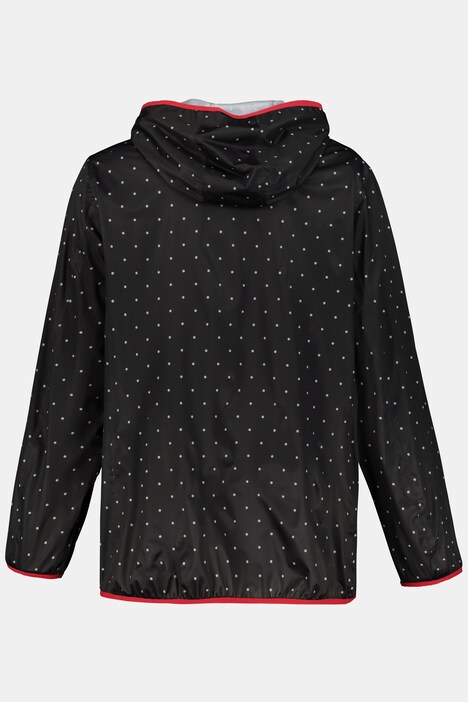 Regenjacke, gemustert, gratis Aufbewahrungsbeutel