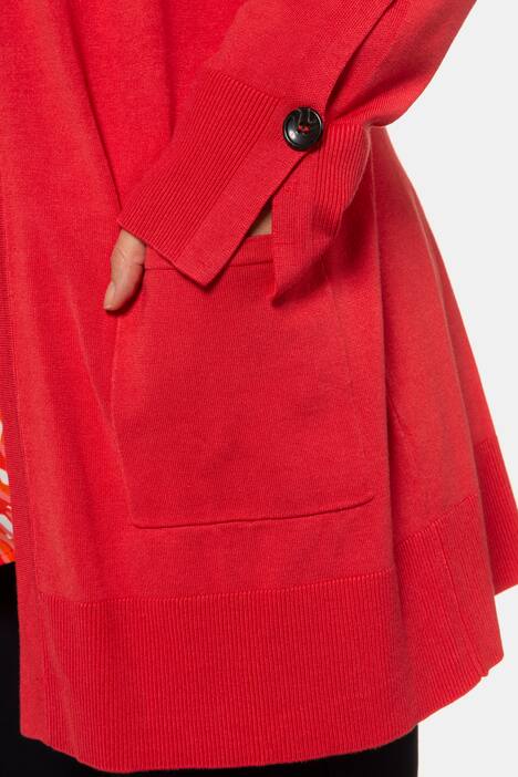 Cardigan, Ärmelschlitze, Longform, selection