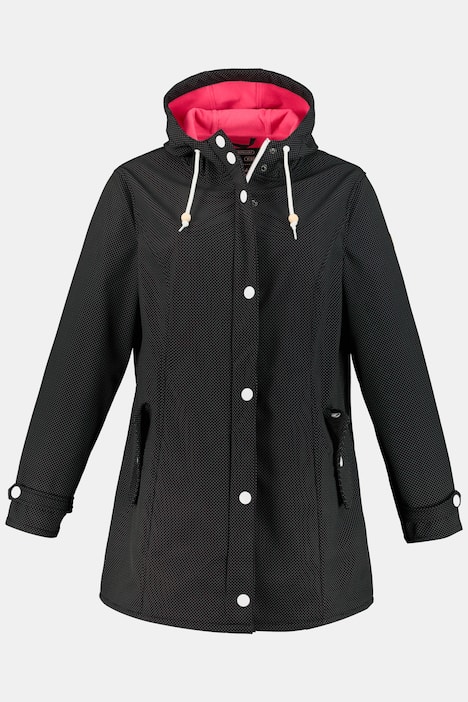 3 in 1 Polka Dot Modular Softshell Jacket