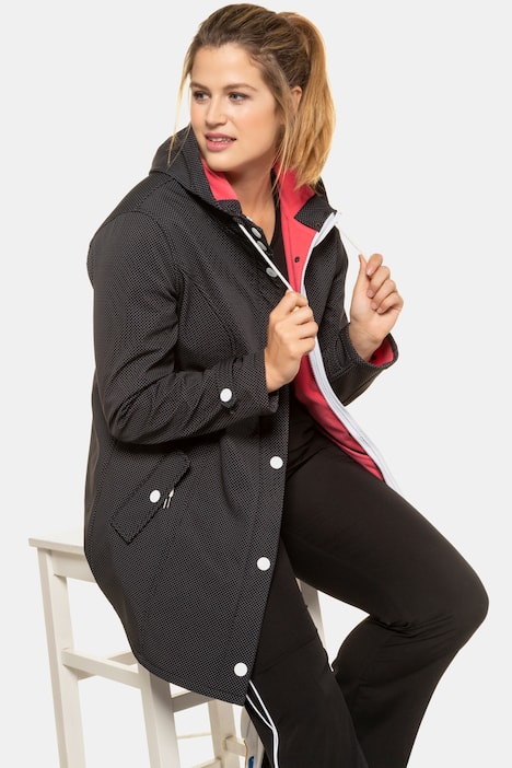 3 in 1 Polka Dot Modular Softshell Jacket