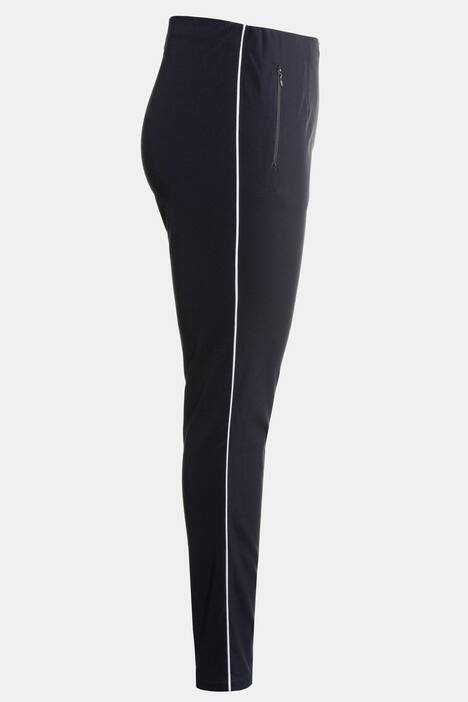 Bengalinhose Sienna, Zierpaspel, schmale Form