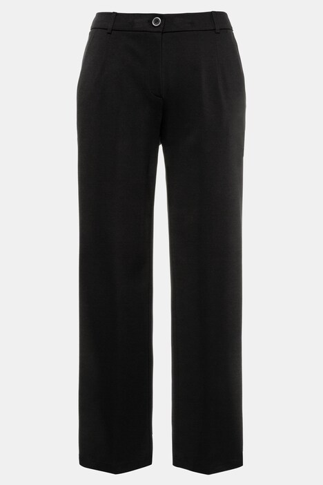 Heavyweight Straight Leg Stretch Knit Pants