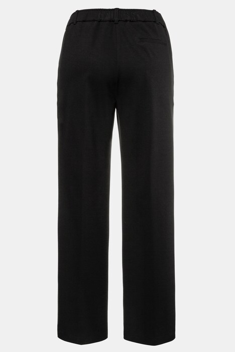 Heavyweight Straight Leg Stretch Knit Pants