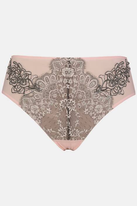 Slip, elegante Blütenspitze, Stretchkomfort