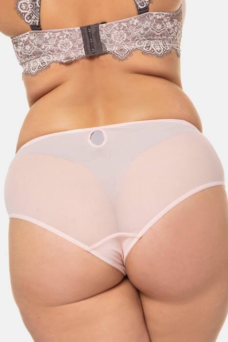 Slip, elegante Blütenspitze, Stretchkomfort