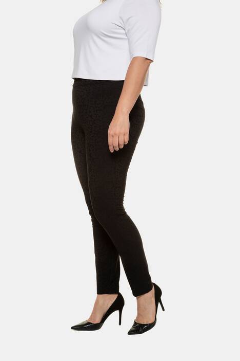 Leo-Hose Sienna, Elastikbund, schmales Bein, selection