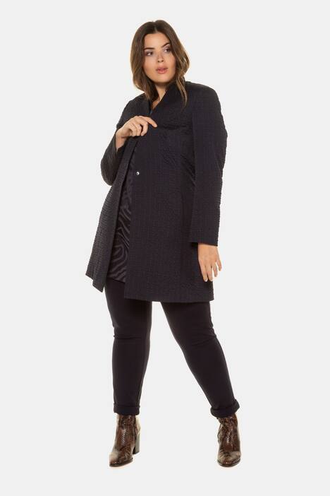 Bubble-Blazer, Longform, Stehkragen, selection