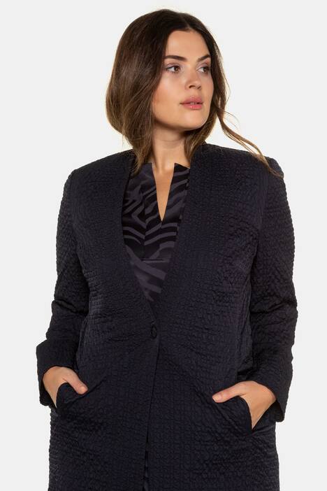 Bubble-Blazer, Longform, Stehkragen, selection