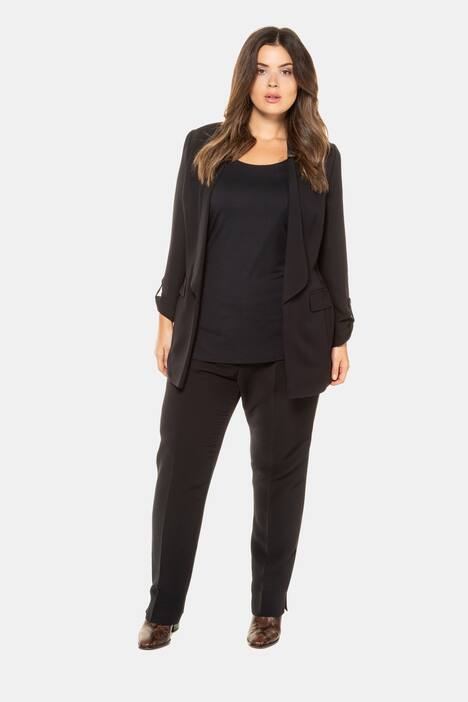 Blazer, Schalkragen, offene Form, selection