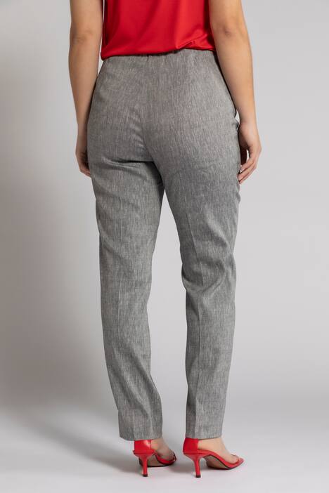 Leinenhose Sophie, Elastikbund, Stretch, selection