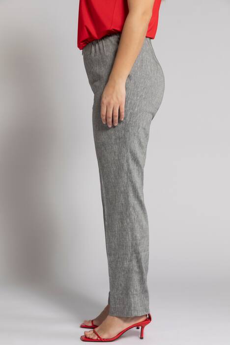 Leinenhose Sophie, Elastikbund, Stretch, selection