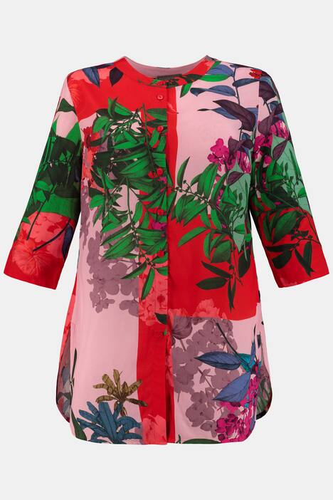 Bluse, Floral-Design, Unikat-Look, selection