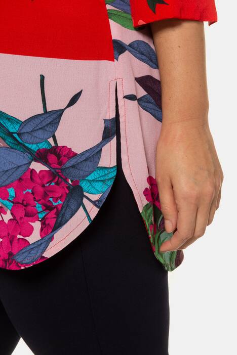 Bluse, Floral-Design, Unikat-Look, selection