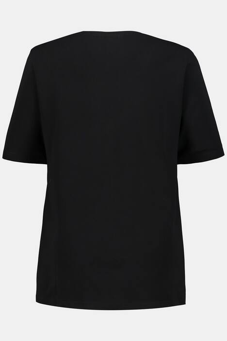 MOTION Round Neck Short Sleeve Stretch Tee