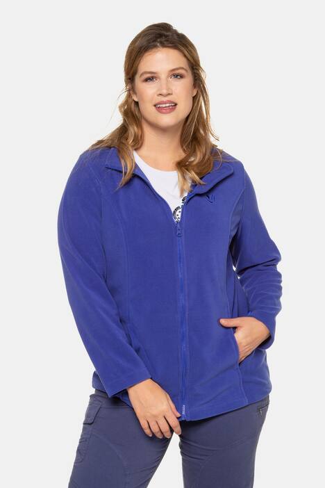 Active Sport Zip Front Fleece Jacket