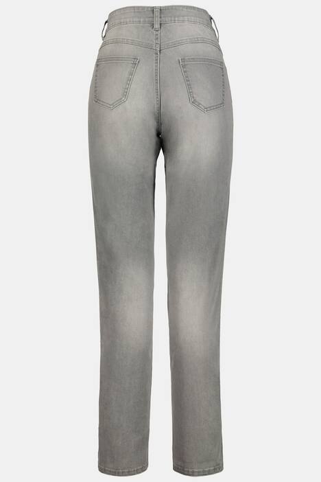 Jeans Tina, Stick-Galonstreifen, gerade 5-Pocket-Form