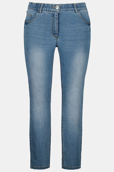 Skinny, Powerstretch-Denim, 5-Pocket, schmal und bequem