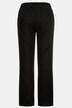 Pantalon en lin Mary. Taille élastique. Jambe droite et large