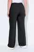 Pantalon en lin Mary. Taille élastique. Jambe droite et large