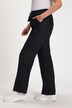 Pantalon en lin Mary. Taille élastique. Jambe droite et large