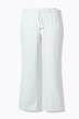 Pantalon en lin Mary. Taille élastique. Jambe droite et large