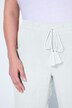 Pantalon en lin Mary. Taille élastique. Jambe droite et large