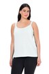 Top se špagetovými ramínky, kulatý výstřih, modalová směs, bez rukávů