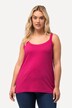 Top smanicato con modal, scollo rotondo e spalline sottili