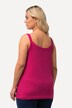 Top smanicato con modal, scollo rotondo e spalline sottili