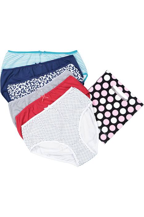 slips, surprise zakje, set van 6