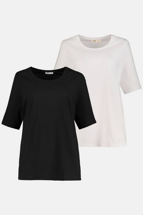 2 Pack of Eco Cotton A-line Fit Tees