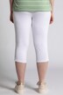 capri legging, kantbandje opzij, biologisch katoen