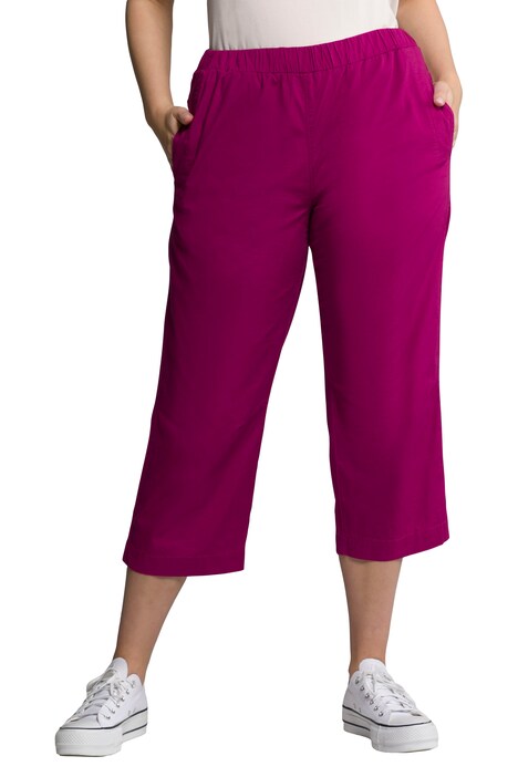7/8 kalhoty Ruby, elastický pas, široký Marlene střih