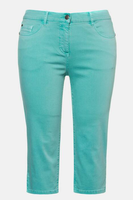 3/4-Jeans Sarah, Color-Denim, schmale 5-Pocket-Form
