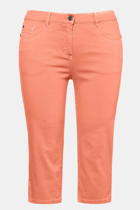 3/4-Jeans Sarah, Color-Denim, schmale 5-Pocket-Form