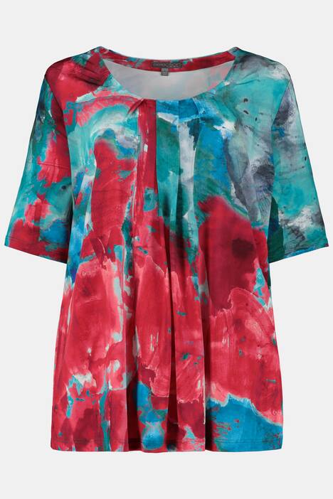 Slinkyshirt, Aquarell-Design, A-Linie, selection