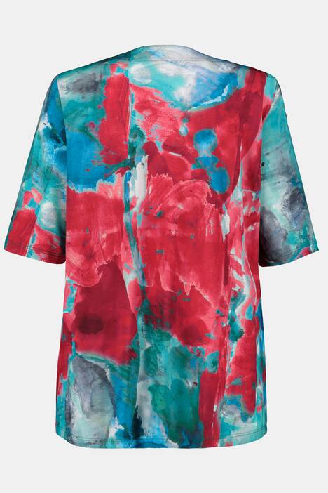 Slinkyshirt, Aquarell-Design, A-Linie, selection