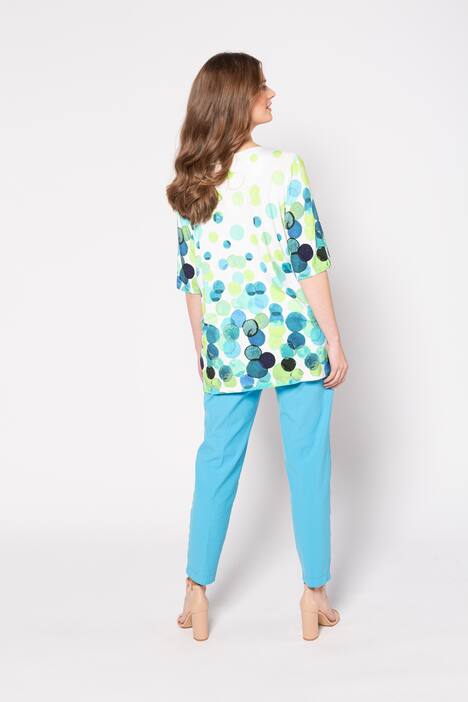 Shirt, A-Linie, Punkt-Design, Halbarm, selection
